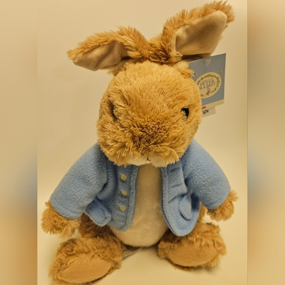 Gund Classic Beatrix Potter Peter Rabbit Stuffed Animal Plush, 10" - Picture 1 of 6
